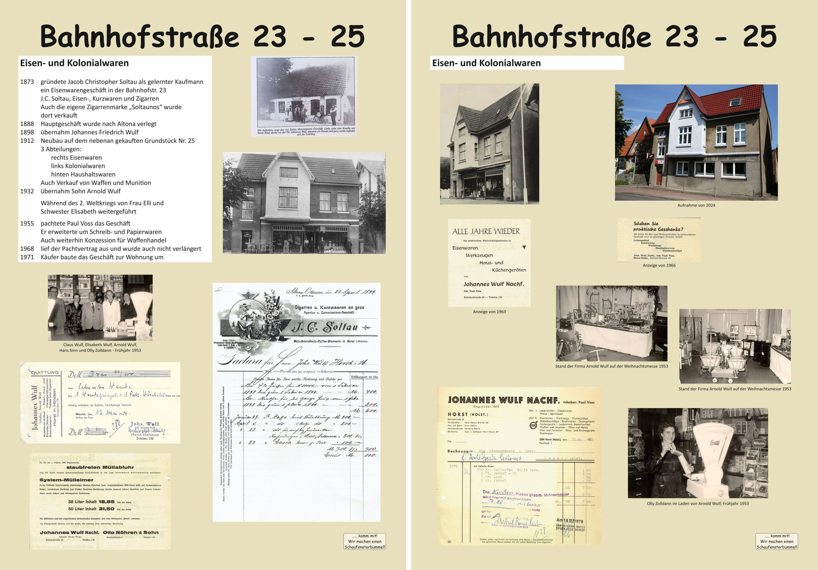 Bahnhofstraße 23 und 25